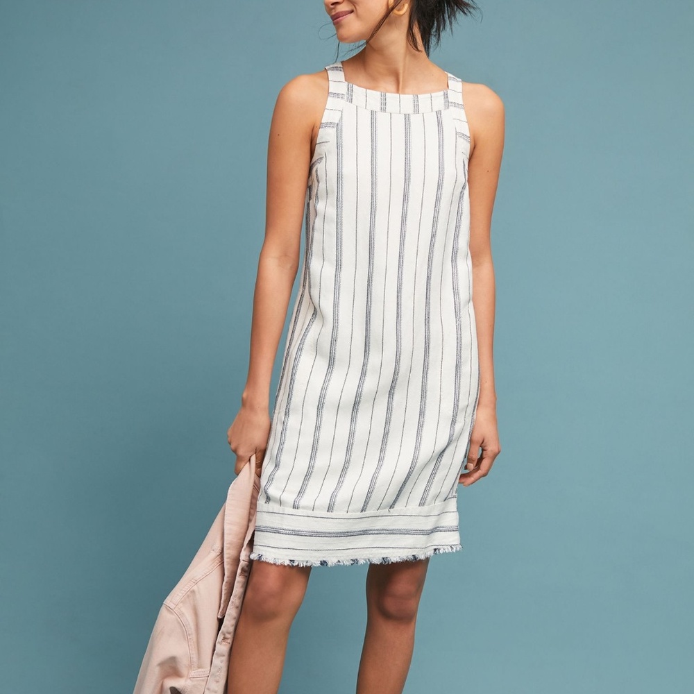 Anthropologie: CLAUDIA STRIPED SHIFT DRESS